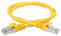 ITK Коммутационный шнур (патч-корд), кат.5Е FTP, 0,5м, желтый PC05-C5EF-05M