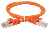 ITK Коммутационный шнур (патч-корд), кат.5Е FTP, 1,5м, оранжевый PC07-C5EF-1M5