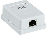 ITK Настенная инф. розетка RJ45 кат. 5E FTP 1-порт CS2-1C5EF-12