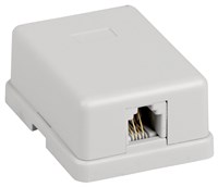 ITK Настенная розетка RJ12, кат.3 UTP, 1-порт CS2-3C3U-12