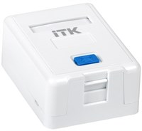 ITK Корпус настенной розетки для 1 мод. Keystone Jack CS2-012