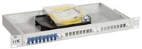 ITK 1U кросс укомплектованный: LC (duplex) 4шт; (OS2) FOBX24-1U-4LCUD09