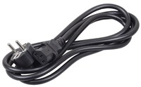 ITK Кабель электропитания PDU 3х1,5 1м с разъёмами С13 - нем.ст PC-C13D-1M