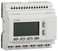 Логическое реле PLR-S. CPU0804(T) 24В DC с экраном ONI PLR-S-CPU-0804T-DC-BN