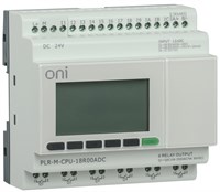 Микро ПЛК PLR-M. CPU DI12/DO06(R) 24В DC ONI PLR-M-CPU-18R00ADC