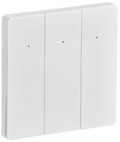 iTEQ SMART-выключатель 3-кл. 16А с нейтр. WIFI+BLE бел. ONI IT-SM3NWBI-K01
