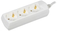 Удлинитель У03 3 места 2P+PE/1,5м 3х1мм2 10А/250В GENERICA WYP10-10-03-D15-Z-G