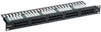Патч-панель телеф. 1U кат. 3 RJ45 50 порт. (Krone) GENERICA PP50-1UC03U-K05-G