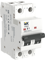 ARMAT Авт. выкл. M06N-DC 2P B 1А IEK AR-M06N-2-B001DC