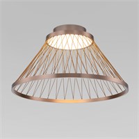 Потолочный светодиодный светильник 40019/1 LED коричневый a069291