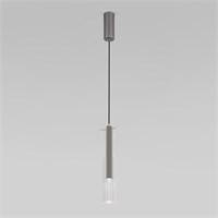 Подвесной светильник LED со стеклянным плафоном 50254/1 LED графит a063279