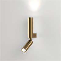 Настенный светодиодный светильник 40020/1 LED латунь a061310
