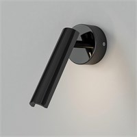 Настенный светодиодный светильник 20126/1 LED черный жемчуг a058316