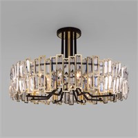 Умный потолочный светильник с хрусталем Bogate&apos;s Zolletta 339/8 339/8 Strotskis Smart (313/8) a054139