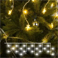 Гирлянда бахрома теплый белый 1,8*0,5м IP20 100-002 теплый белый a049842