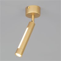 Настенно-потолочный светодиодный светильник 20084/1 LED матовое золото a047507