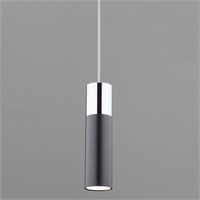 LED светильник подвесной в стиле лофт 50135/1 LED хром/черный 00000084443