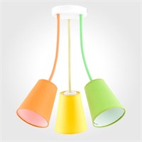 Светильник потолочный с тремя плафонами 2106 Wire Colour 00000081215
