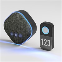 Звонок беспроводной 36M IP20 DBQ29M WL черный a070642