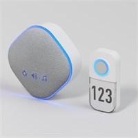 Звонок беспроводной 36M IP20 DBQ29M WL белый a070641