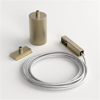 Brass Line Подвесной комплект для подключения трековой системы освещения к питанию латунь боковой 85009/00 85009/00 a069703