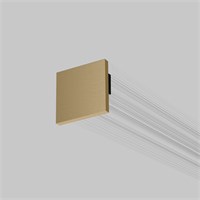 Brass Line Заглушки для накладного шинопровода латунь 2шт 85230/00 a069645