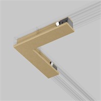 Brass Line Угловой коннектор латунь 85006/00 a069642