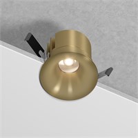 Светильник встраиваемый светодиодный Bliss 15W 4000K латунь 25070/LED a069408