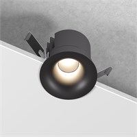 Светильник встраиваемый светодиодный Bliss 15W 4000K черный 25070/LED a069405