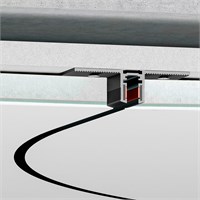 Mini Magnetic Шинопровод под ГКЛ 12,5мм черный Ø900 85220/00 a067999