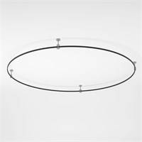Esthetic Magnetic Шинопровод Round черный Ø1800 85218/00 a067843