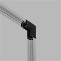 Mini Magnetic Коннектор угловой внутренний для накладного шинопровода Round черный 85216/00 a067579