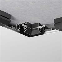 Slim Magnetic Коннектор угловой внутренний для шинопровода в натяжной потолок 85204/00 (черный) 85205/00 a067414