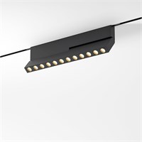 Mini Magnetic Трековый светильник 12W 3000K черный 85208/01 a067280