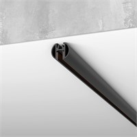 Mini Magnetic Шинопровод накладной Round черный 2м 85165/00 a067258