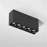 Светильник потолочный светодиодный 10W 4000K черный Block 25108/LED a066993
