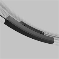 Slim Magnetic Блок питания 100W для радиусного шинопровода черный Ø 1200mm 95057/00 a066522