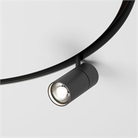 Slim Magnetic Трековый светильник для радиусного шинопровода 12W 4200K Comfi чёрный Ø 800мм 85188/01 a066516