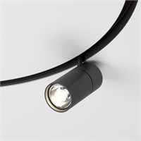 Slim Magnetic Трековый светильник для радиусного шинопровода 20W 4200K Comfi чёрный Ø 800мм 85187/01 a066515