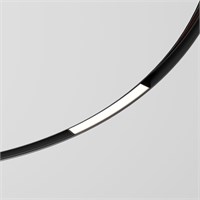 Slim Magnetic Трековый светильник для радиусного шинопровода 8W 4200K Planar чёрный Ø 1200мм 85181/01 a066509