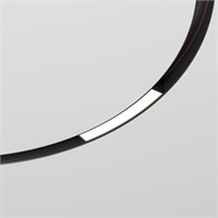 Slim Magnetic Трековый светильник для радиусного шинопровода 8W 4200K Planar чёрный Ø 800мм 85179/01 a066505