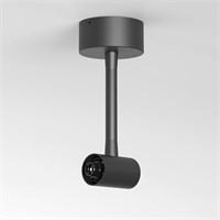 Module System Декоративная гибкая стойка с вводом питания (черный) 85192/00 a066189