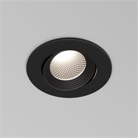 Светильник встраиваемый светодиодный Even черный 25094/LED a065459
