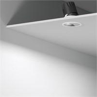 Точечный светодиодный светильник 10W 4000K белый/хром 25090/LED a064611