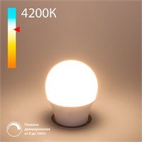 Светодиодная лампа Dimmable G45 7W 4200K E27 BLE2776 a063766