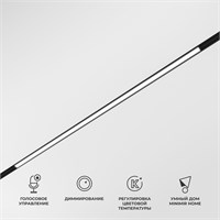 Умный трековый светильник 20W 2700-6500K Dim L02 Slim Magnetic 85077/01 a063540