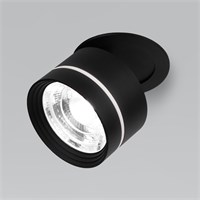 Встраиваемый поворотный светодиодный светильник 8W 4200K чёрный 25035/LED a062932