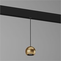 Трековый светильник 5W 4200K Event латунь Slim Magnetic 85040/01 a062804