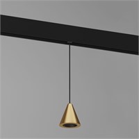 Трековый светильник 5W 4200K Event латунь Slim Magnetic 85039/01 a062803