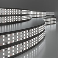 Светодиодная лента 360 LED 26 Вт IP20 трехрядная 6500К холодный белый 2835 24V 360Led 26W IP20 a062580